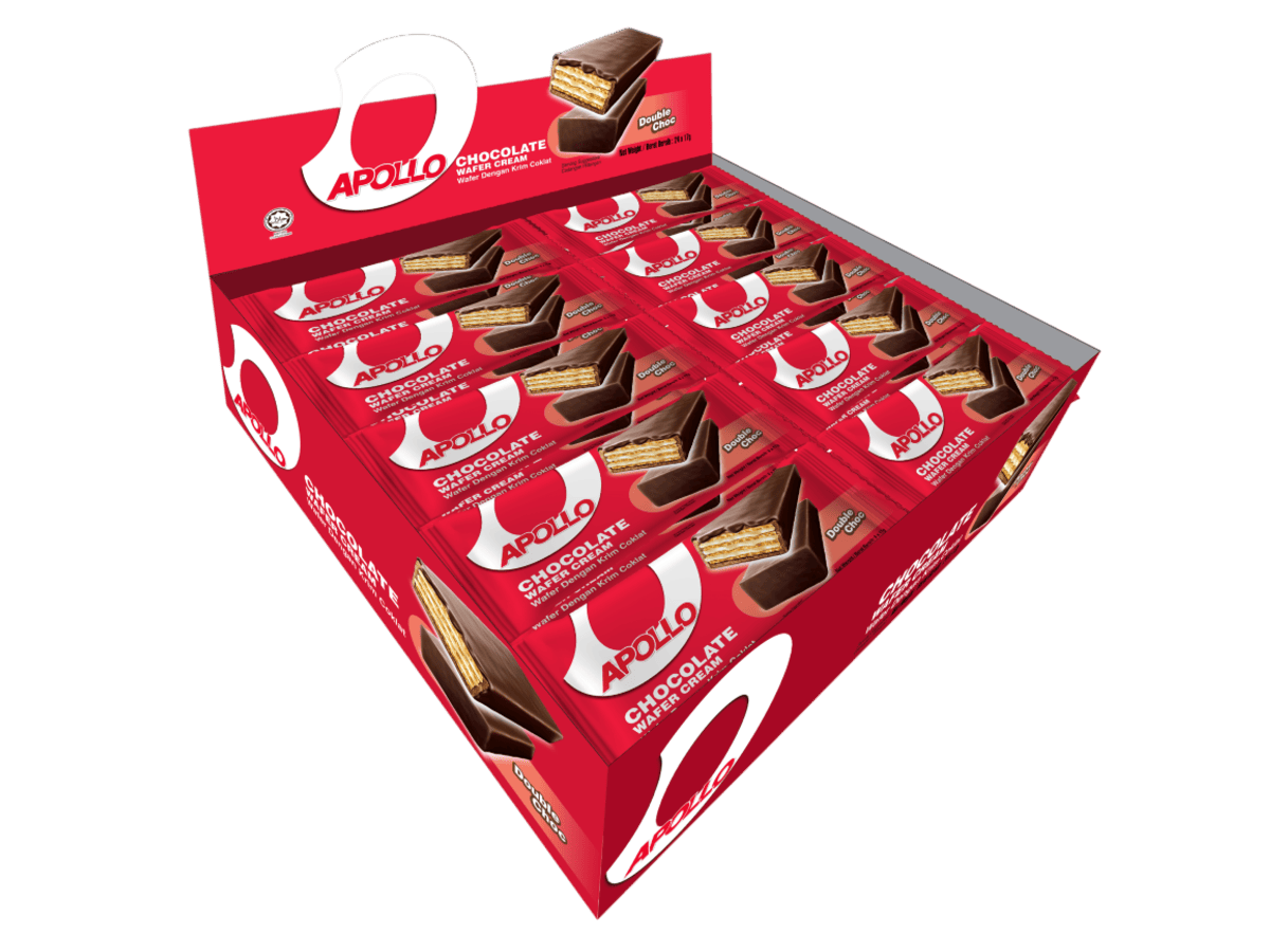 Apollo Chocolate Wafer Cream 12g