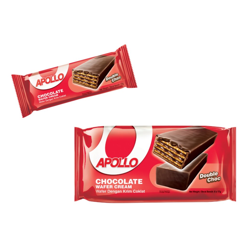 Apollo Chocolate Wafer Cream 12g