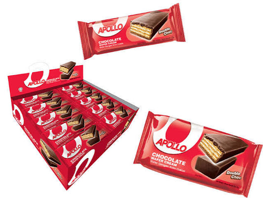 Apollo Chocolate Wafer Cream 12g